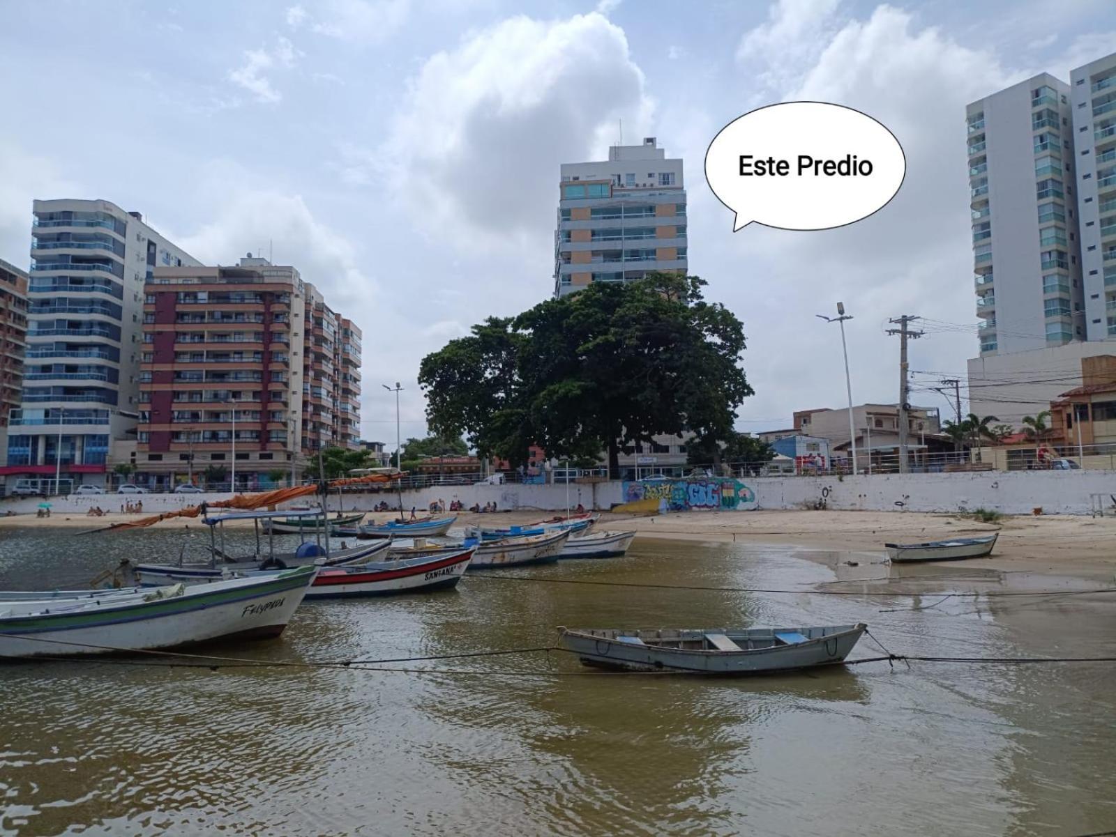 Apartamento Pe Na Areia, Wi-Fi E Garagem Privativa Inicio Da Praia Do Morro Guarapari Exterior foto