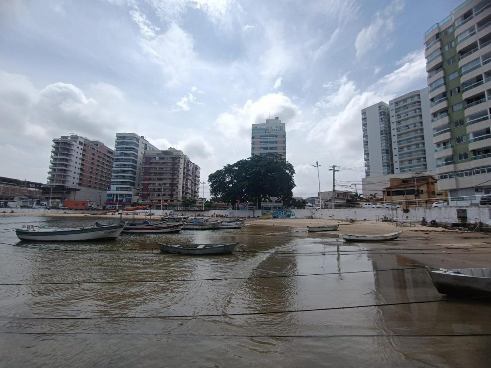 Apartamento Pe Na Areia, Wi-Fi E Garagem Privativa Inicio Da Praia Do Morro Guarapari Exterior foto